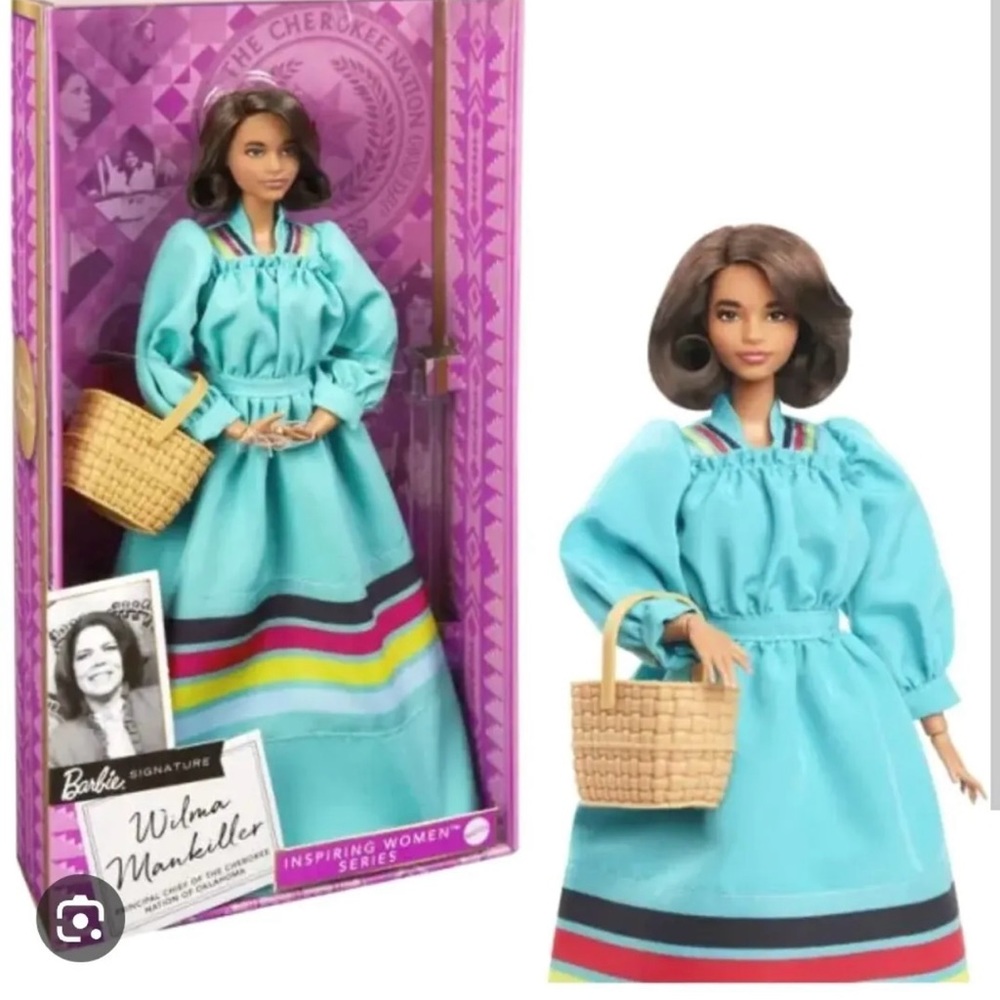 Wilma Mankiller Barbie Inspiring Women Doll